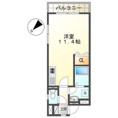 めがね橋駅 徒歩2分 3階の物件間取画像